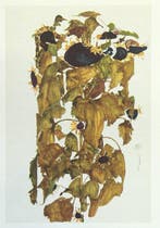Egon Schiele (1890-1918), after - Sonnenblumen