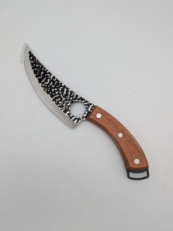 Keukenmes - Cleaver - Messen met gebogen lemmet –, Antiek en Kunst