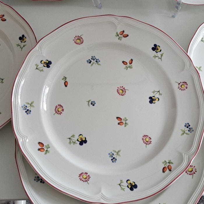 Villeroy & Boch - Bord (6) - Petite Fleur - Vitro-Porzellan, Antiquités & Art, Antiquités | Meubles | Tables