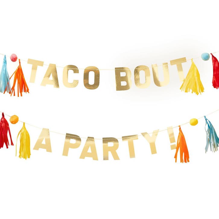 Slinger Taco Party 1,5m, Hobby & Loisirs créatifs, Articles de fête, Envoi