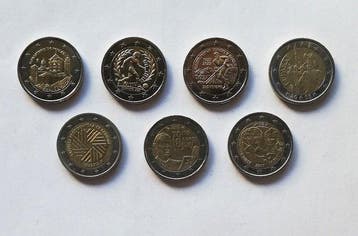 Europa. 2 Euro 2002/2026 (38 stuks) (Zonder minimumprijs)