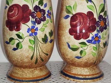 Boch Frères La Louvière - Charles Catteau - Paire de vases
