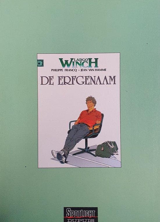 Largo Winch - De Erfgenaam / Spotlight Dupuis / Largo Winch, Boeken, Stripverhalen, Gelezen, Verzenden