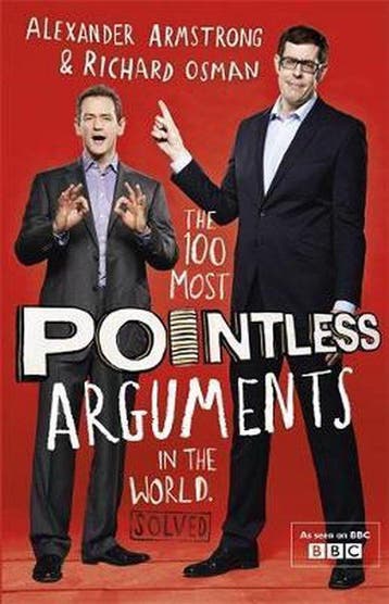 The 100 Most Pointless Arguments in the World 9781444762075, Verzenden, Gelezen, Alexander Armstrong