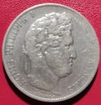 France. Louis Philippe I. 5 Francs 1845-W, Lille (Sans prix