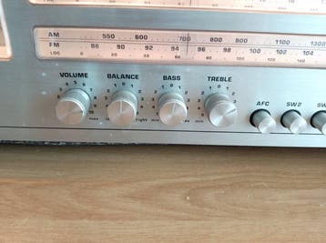 Philips - 787 AM/FM Solid state stereo receiver, Nieuw