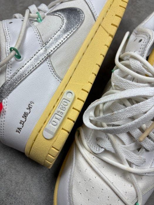 Nike X Off White - Dunk Low - Sneakers - Taille : EU 44, Kleding | Heren, Schoenen