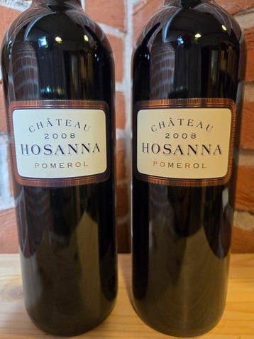 2008 Château Hosanna - Pomerol - 2 Bouteilles (0,75 L)