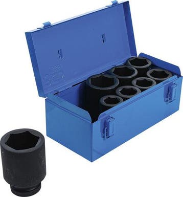 Bgs Technic Kracht dopsleutelset zeskant, diep 25 mm (1) 27, Verzenden, Nieuw