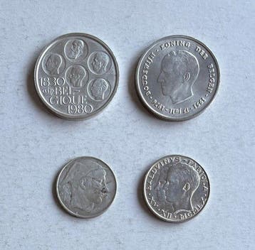 België. Boudewijn I. 1950-1980 (Zonder minimumprijs)