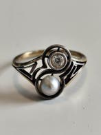 Sans prix de réserve - Bague - 14 carats Or jaune, Argent -, Nieuw