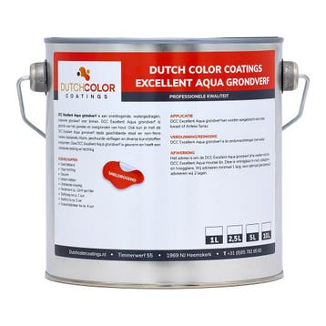 DCC Excellent Aqua Grondverf Wit 10L, Verzenden, Nieuw, Wit
