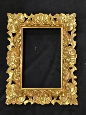 Lijst - Verguld hout - Antieke houten gouden lijst, Antiek en Kunst