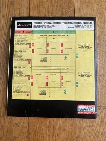 1974 Panini Album e Munchen 74 world cup panini completo da