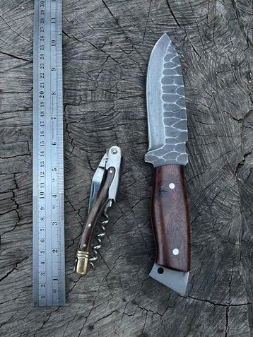K Romain - Keukenmes - Chefs knife - Prestige Art Laguiole