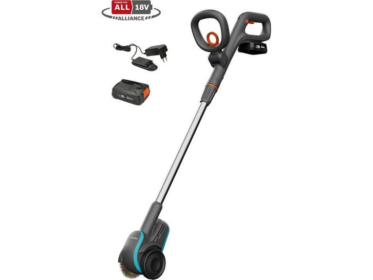 GARDENA EasyWeed 1800/18V P4A - Accu-onkruidborstel -, Jardin & Terrasse, Outils à main, Envoi