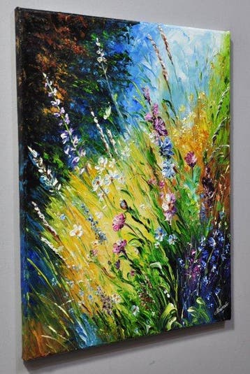 Olga Nowak (1956) - Dance of the Wildflowers