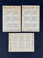 1974 Panini München 74 World Cup #113/115 Germany DDR -