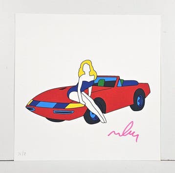 Marco Lodola (1955) - Senza Titolo