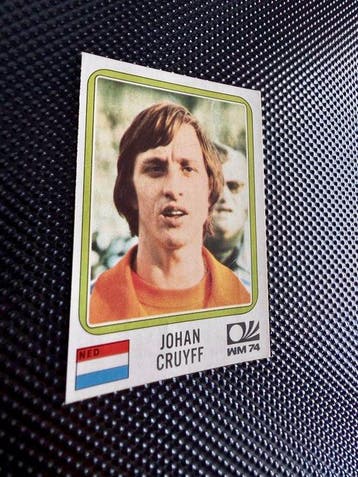 1974 Panini World Cup Stickers Johan Cruyff 246 Original, Verzamelen, Nieuw