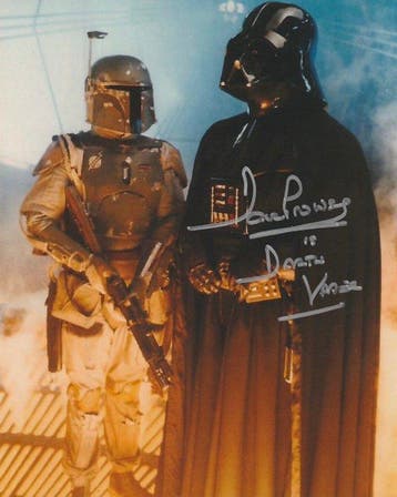 Star Wars - Signed by Dave Prowse (+) (Darth Vader), Nieuw