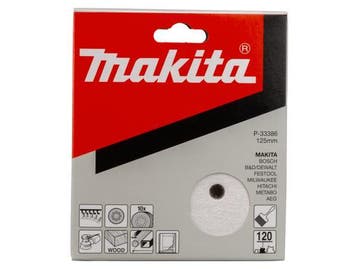 Veiling - 2x Makita P-33364 Schuurschijf 125mm K80 White Vel
