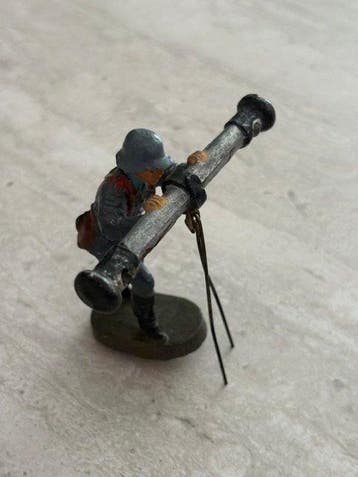 Elastolin - Figuur - soldat allemand luftwaffe lineol très, Nieuw