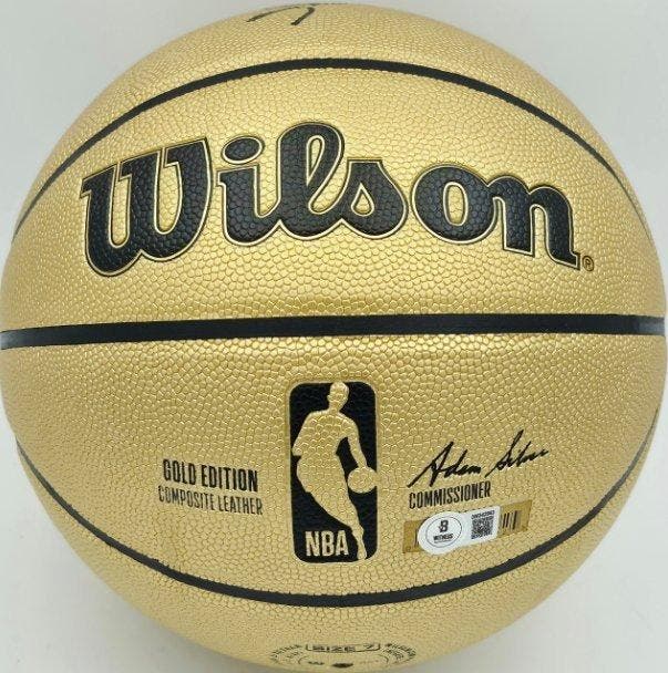 NBA - Allen Iverson - Autograph - NBA Officiële Gouden, Verzamelen, Overige Verzamelen