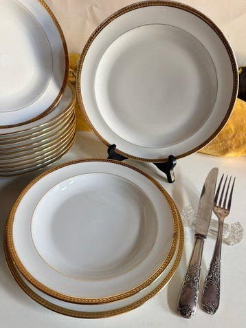Georges Boyer Limoges - Service de table (24) - Ensemble de, Antiek en Kunst