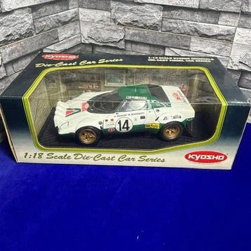 Kyosho 1:18 - Model raceauto - Kyosho 1:18 Lancia Stratos HF, Nieuw
