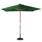 Parasol vierkant groen 2,5 meter | 2,7(h)x 2,5(Ø)m Bolero, Articles professionnels, Verzenden