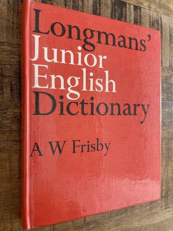Longmans' Junior English Dictionary 6de edition 1969, Livres, Verzenden