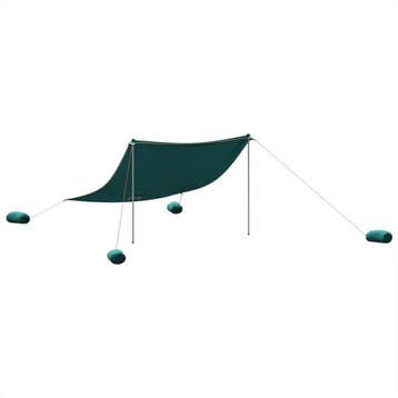 Zonnescherm 304x300cm | Retour deal | Sla je slag, Verzenden, Zo goed als nieuw, Meer dan 6