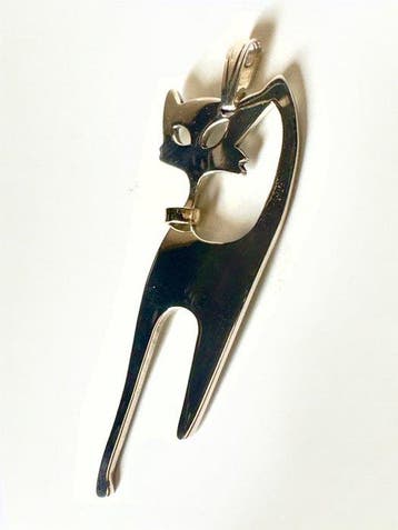 925 Sterling Zilver & 14k goud - Ketting met hanger