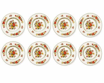 Villeroy & Boch - 8 Assiettes Luxe - Tafelservies (8) -