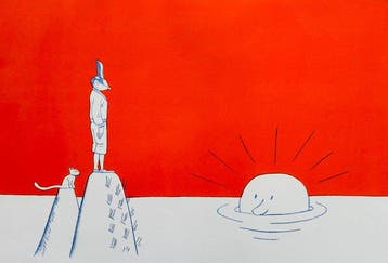 Joost Swarte - Jopo de Pojo - 1 Lithographie - Édition, Nieuw