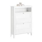 2dekans | SoBuy Schoenenkast - 2 Kleppen- Klassiek - 80 x 25, Ophalen of Verzenden, Nieuw