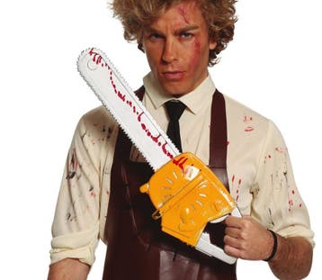 Halloween Elektrische Zaag 54cm, Verzenden