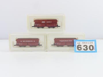 Märklin Z - 8630 - Modeltrein goederenwagon (3) - 3
