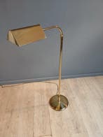 Lampadaire - Laiton - Lampe sur pied - Notaire