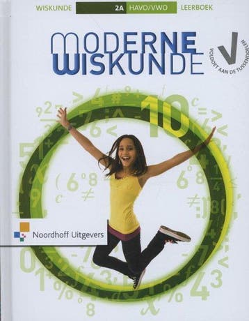 Moderne wiskunde 2A havo/vwo Leerboek, Verzenden, Nieuw