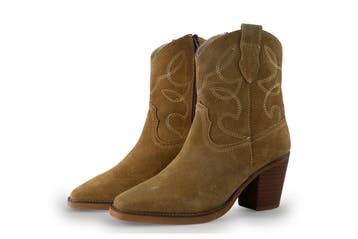 Manfield Cowboy laarzen in maat 38 Beige, Verzenden