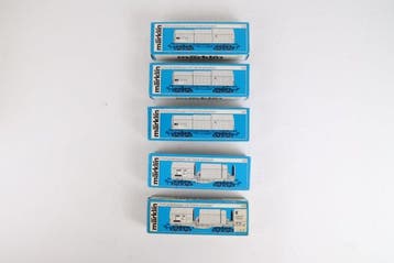 Märklin H0 - 4687, 4693 - Modeltrein goederenwagon (5) -
