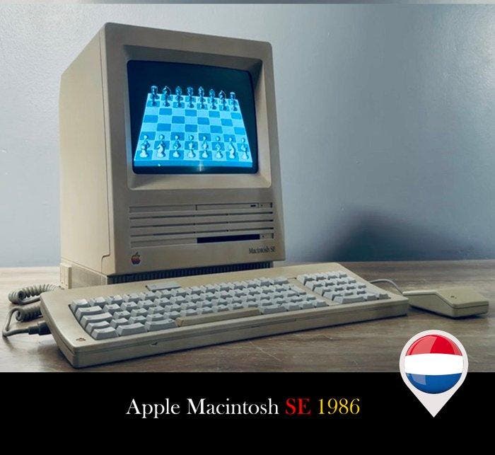 Apple Macintosh SE 1987 - FULLY WORKING - Floppy Drive, Games en Spelcomputers, Spelcomputers | Overige Accessoires