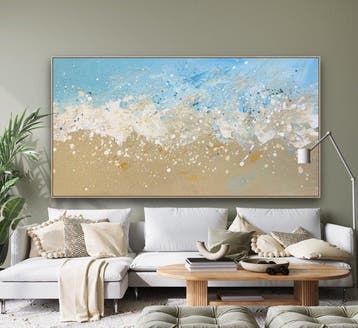 Cornelio Reut - Onde del Mare azzurro XXL