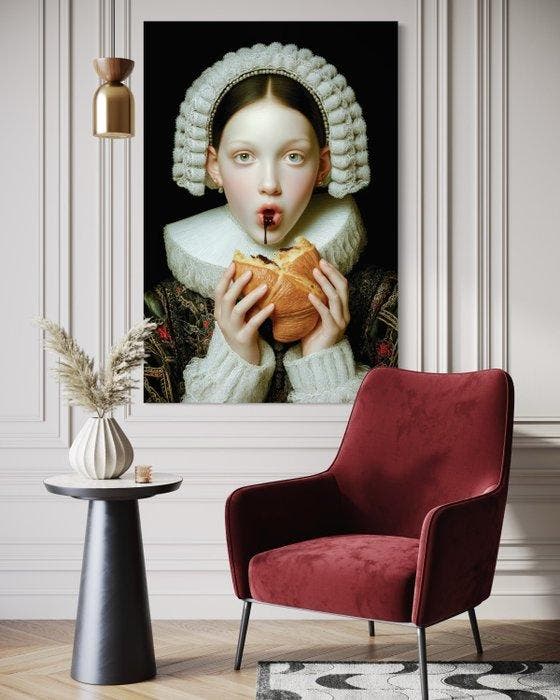 La Mama - Chocolate Temptation - XL - Œuvre unique 1/1, Antiek en Kunst, Kunst | Designobjecten