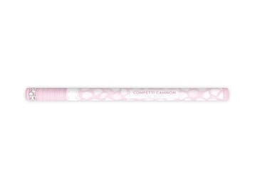 Confetti Kanon Witte Rozenblaadjes 80cm, Verzenden