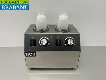 HCB RVS Sauswarmer Flessenwarmer 2 x 950 ml Chocola Kaas Jam, Ophalen of Verzenden, Nieuw in verpakking