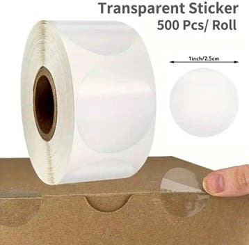Thermische labels blanco etiketten voor thermal, Nieuw
