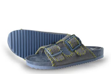 Colors of California Slippers in maat 38 Blauw, Kleding | Dames, Schoenen, Slippers, Zo goed als nieuw, Colors of California, Verzenden